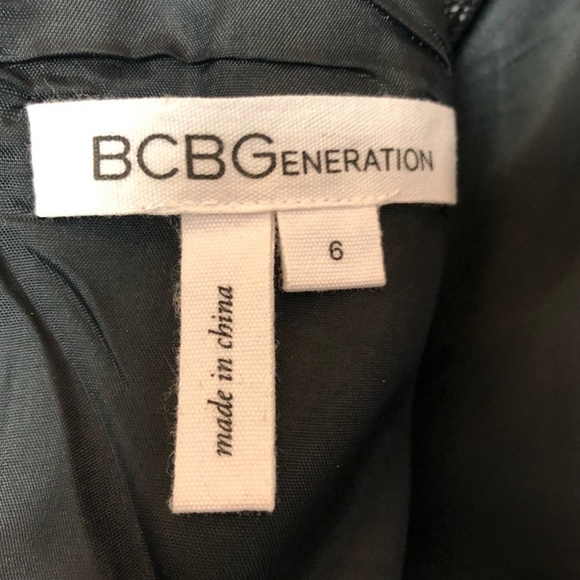 BCBGeneration Dress with Metallic Shimmer - Picture 5 of 6